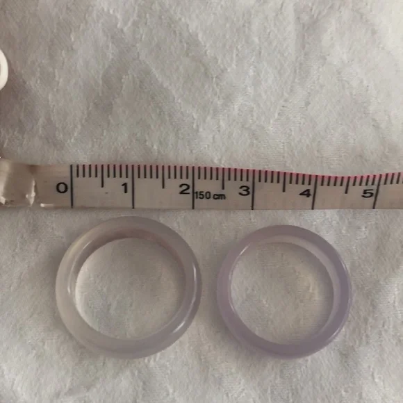 Pink stone stacked ring - Picture 5 of 5